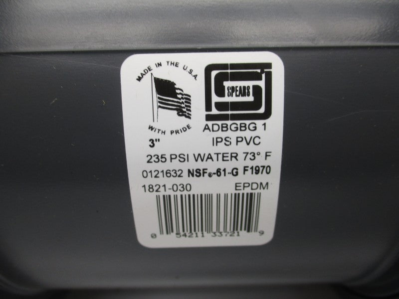 SPEARS 1821-030 235PSI 3" NSMP