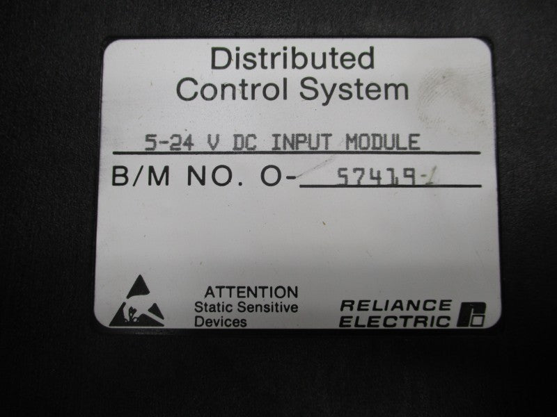 RELIANCE ELECTRIC O-57419-1 5-24VDC UNMP