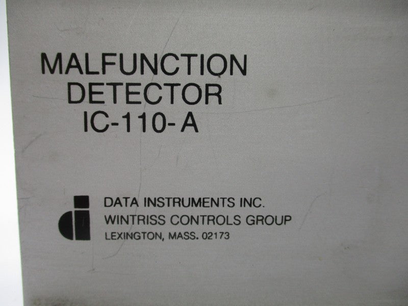 DATA INSTRUMENTS INC. IC-110-A NSNP