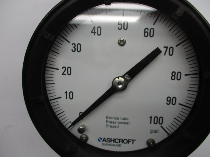 ASHCROFT 45-1379-AS-02L-100# 100PSI 4-1/2" NSMP