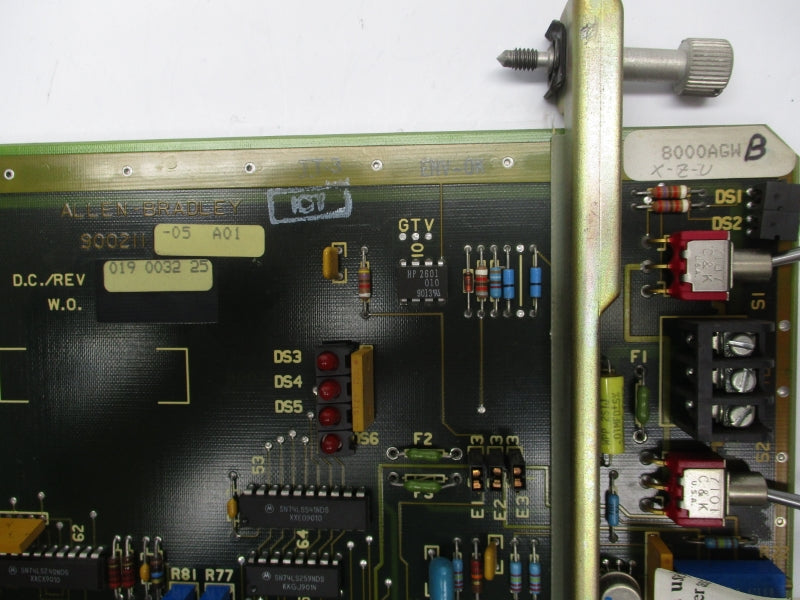 ALLEN BRADLEY 8000-AGWB 900211-05 REV. 25 UNMP