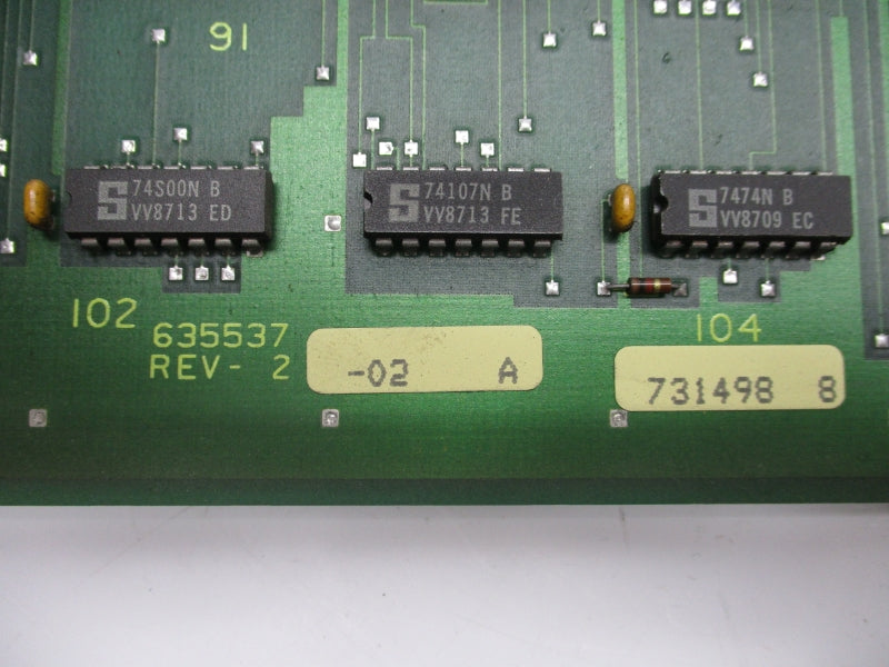 ALLEN BRADLEY 8000-GB 635537 REV. 2-02 UNMP