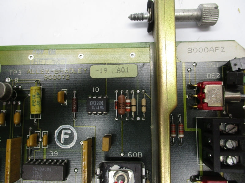 ALLEN BRADLEY 8000-AFZ 900072-19 REV. A01 UNMP