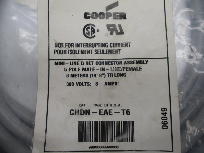 COOPER CHDN-EAE-T6 300V 8A NSMP