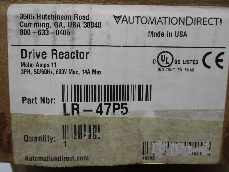 AUTOMATION DIRECT LR-47P5 600V 14A NSMP