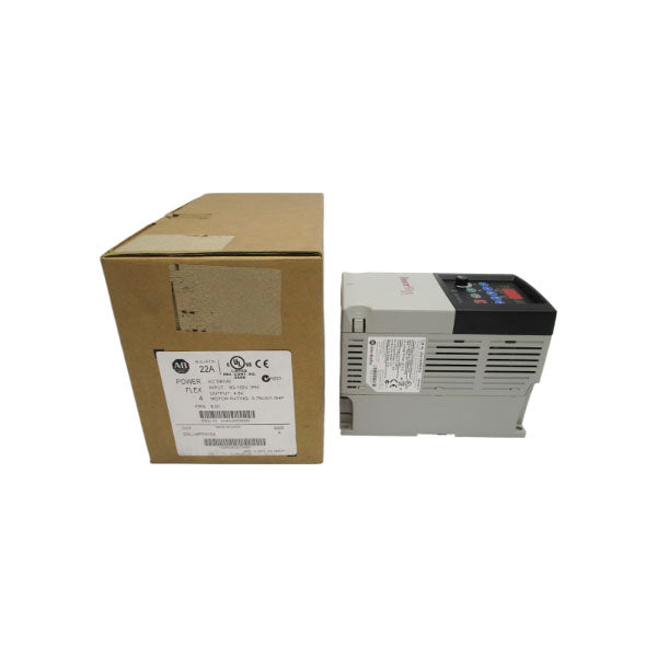 ALLEN BRADLEY 22A-V4P5N104 SER. A F/W 6.01 90-132VAC 18A NSMP