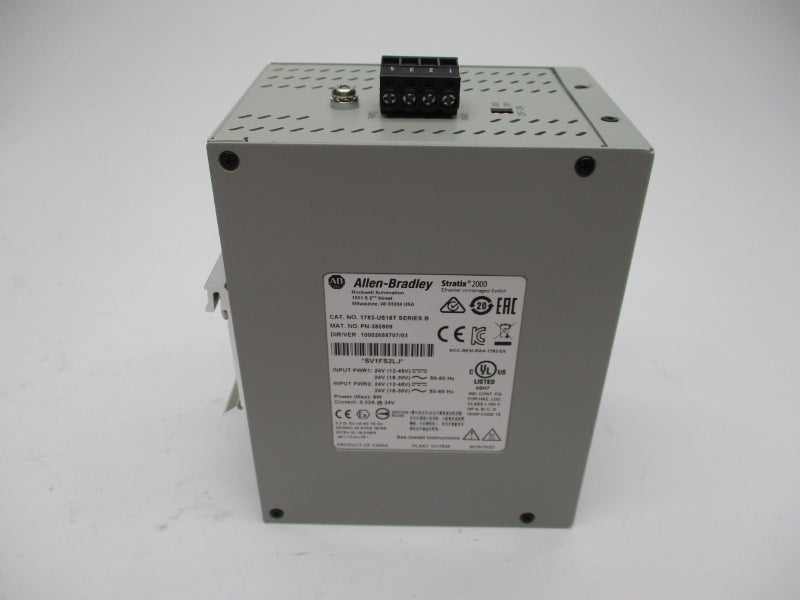 ALLEN BRADLEY 1783-US16T SER. B S/W 03 12-48V 0.33A NSMP