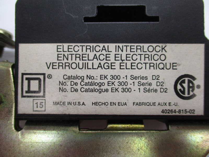 SQUARE D EK300-1 48307 SER. D2 30A (PACKAGE OF 2) NSMP