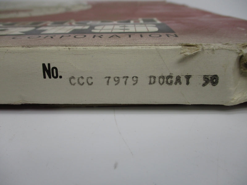 CALIBRATED CHARTS CORP. CCC7979 (PKG OF 50) NSMP