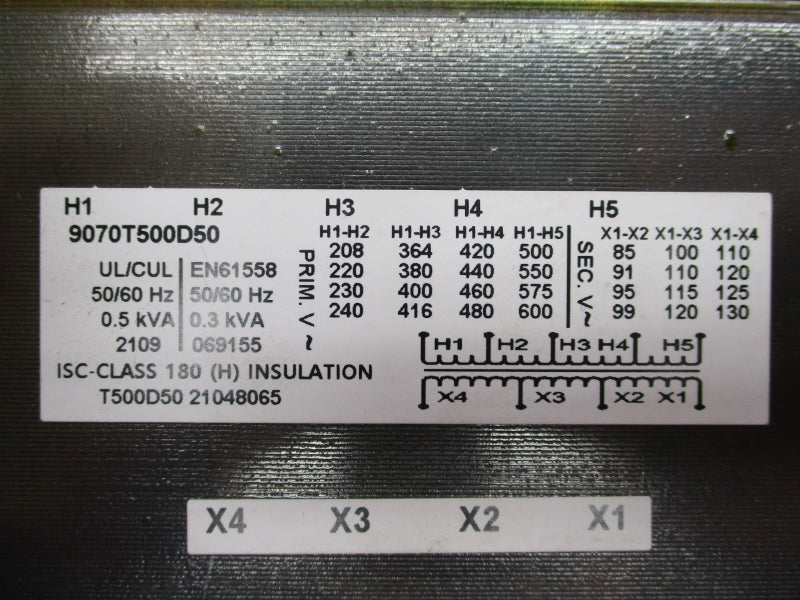 SQUARE D 9070T500D50 600V NSNP