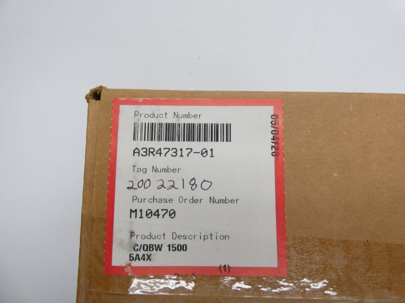 FLOWSERVE A3R47317-01 C/QBW1500 NSFS
