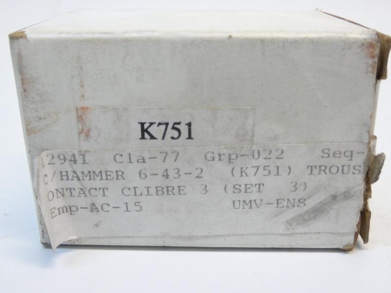 CUTLER HAMMER K751 NSMP