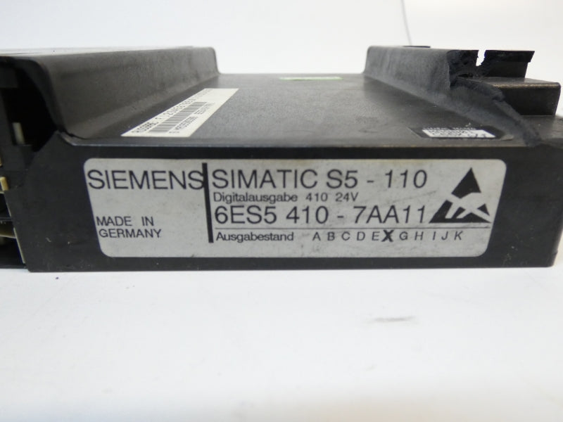 SIEMENS 6ES5410-7AA11 F/W F 24V 2.5A NSMP