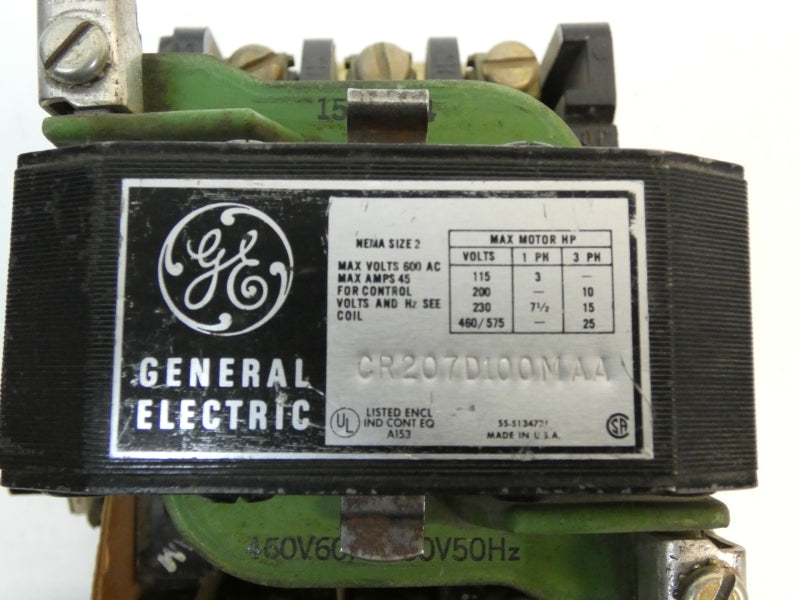 GENERAL ELECTRIC CR207D100MAA 380/460V UNMP
