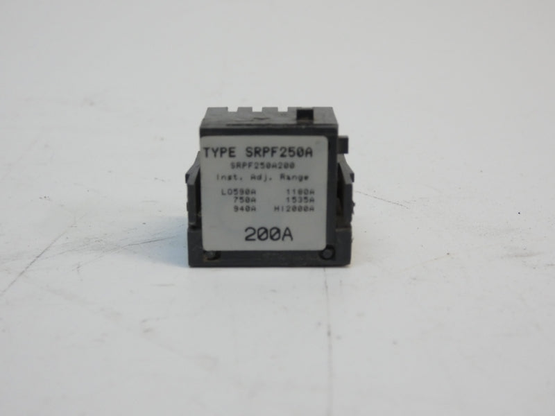 GENERAL ELECTRIC SRPF250A200 200A UNMP
