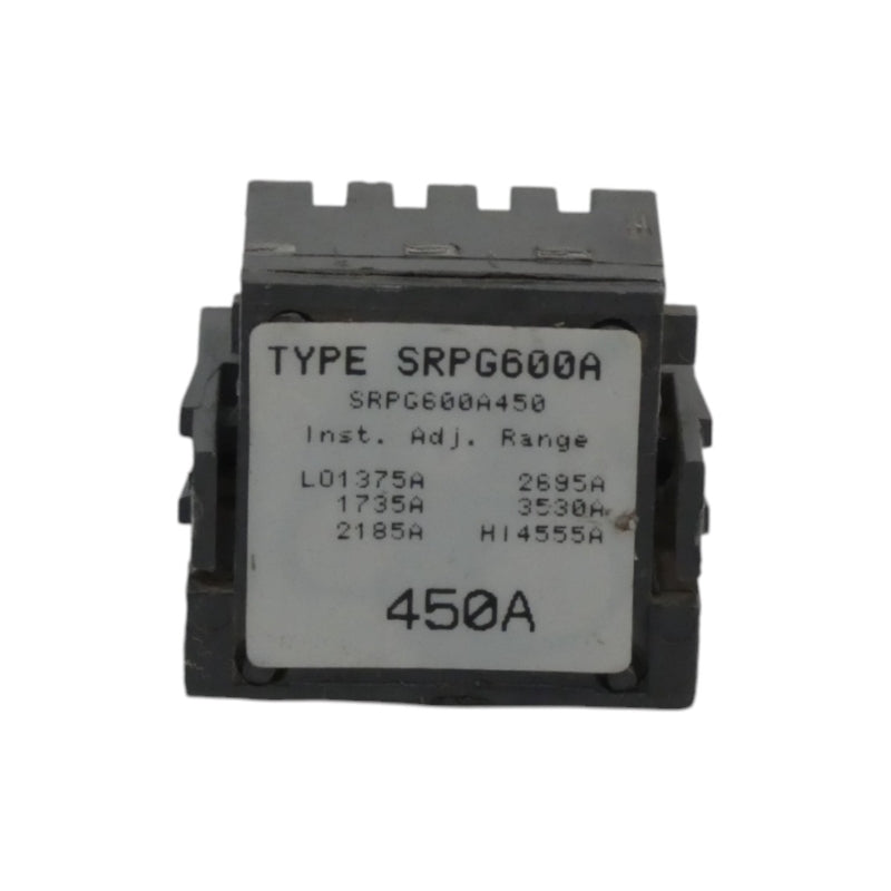 GENERAL ELECTRIC SRPG600A450 450A UNMP