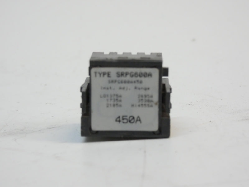 GENERAL ELECTRIC SRPG600A450 450A UNMP