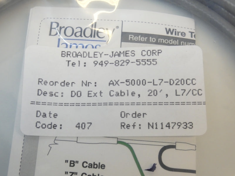 BROADLEY JAMES AX-5000-L7-D20CC NSMP