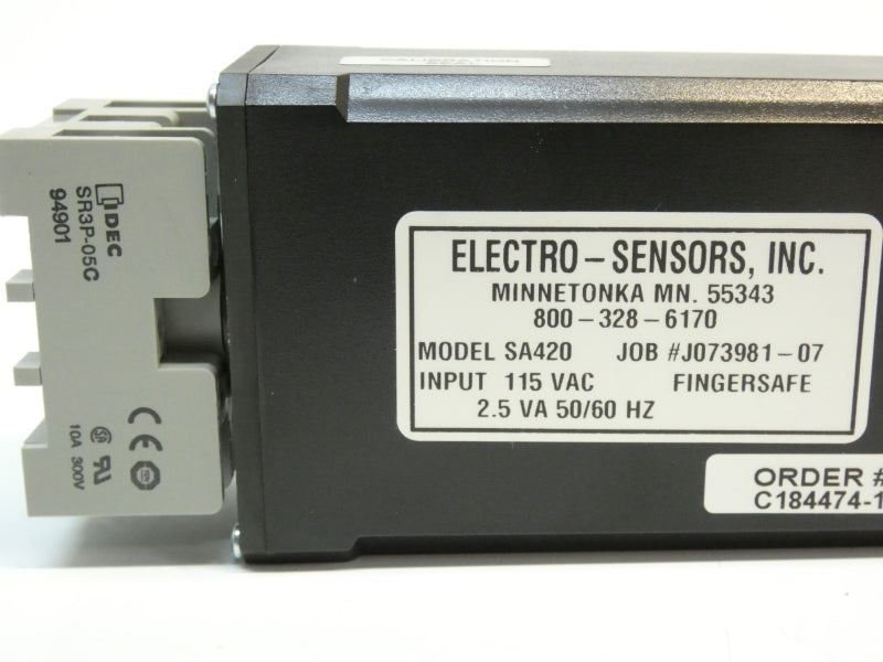 ELECTRO SENSORS SA420 115VAC 10A NSNP