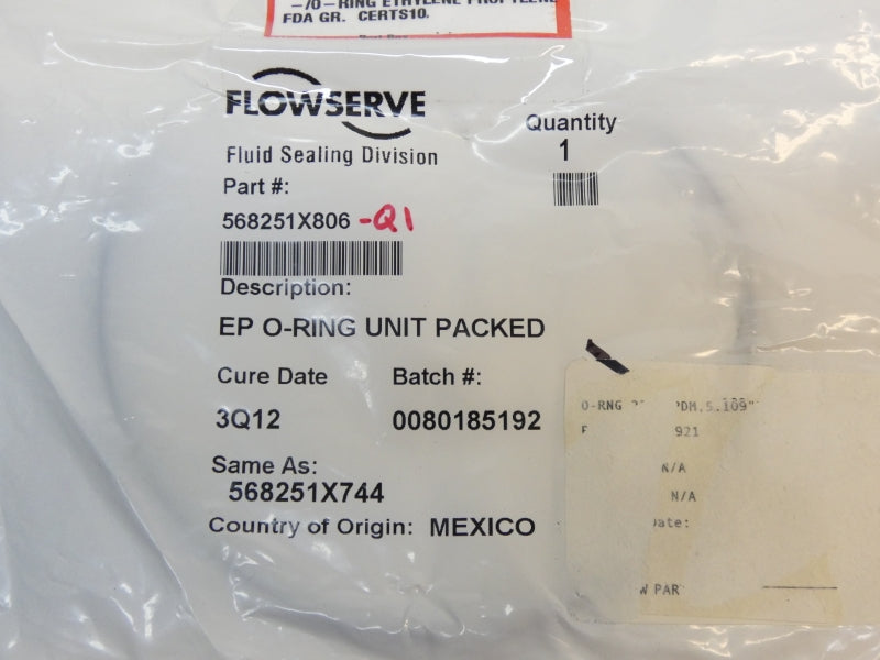 FLOWSERVE 568251X806-Q1 568251X744 NSMP