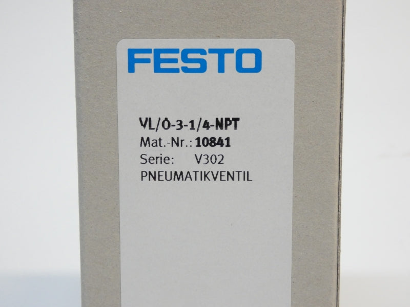 FESTO VL/0-3-1/4-NPT 10841 14.5-145PSI NSMP