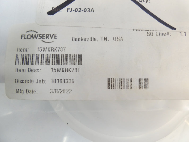 FLOWSERVE 15WKRK70T NSMP