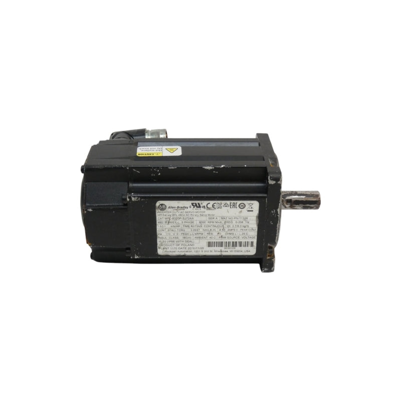 ALLEN BRADLEY MPL-B320P-SJ72AA SER. A 460V 4.5A UNMP
