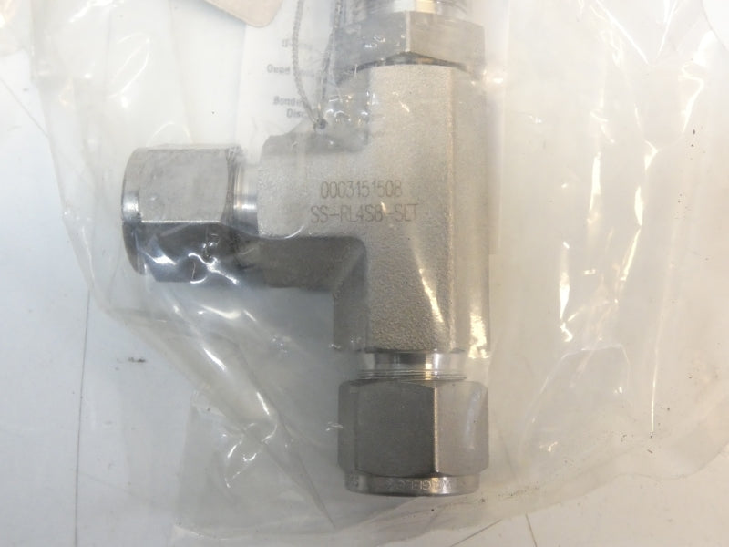 SWAGELOK SS-RL4S8-SET 75PSI (PKG OF 2) NSMP