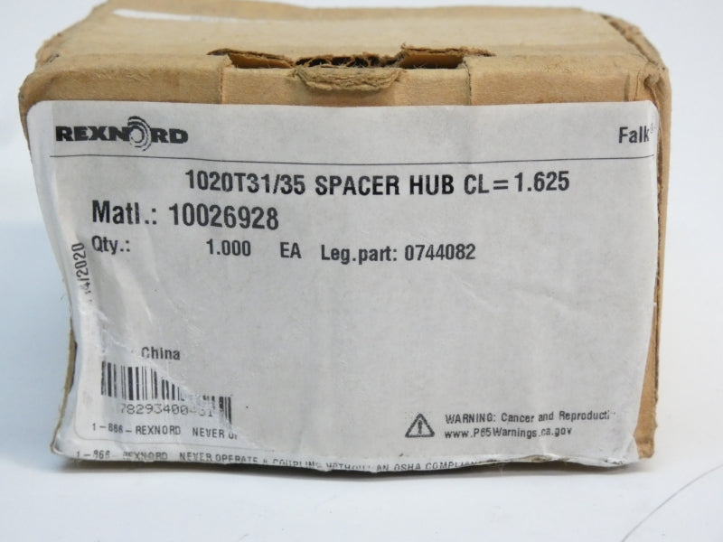 REXNORD 1020T31/35 10026928 NSMP