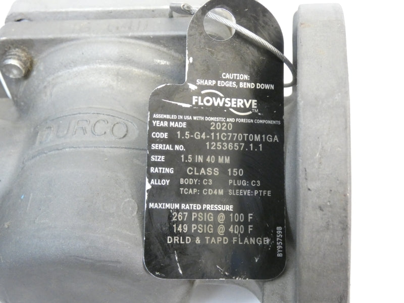 FLOWSERVE 1.5-G4-11C770T0M1GA 267PSI 1.5" NSNP