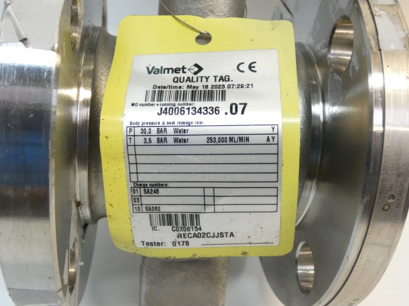 VALMET ND9103HN-CE07 B1CU6/25L REV. 4.0 30VDC 115PSI 2-1/2" NSNP