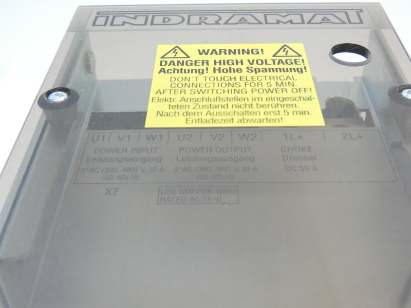 INDRAMAT NAM1.3-15 380-480VAC 50A NSMP
