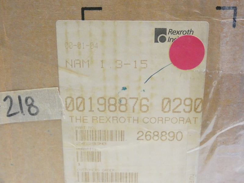 INDRAMAT NAM1.3-15 380-480VAC 50A NSMP