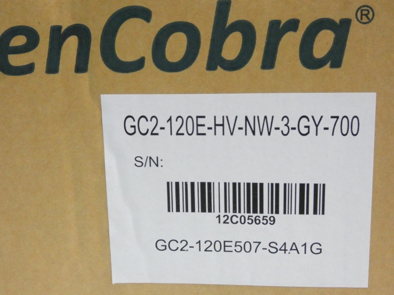 LEOTEK ELECTRONICS CORP. GC2-120E-HV-NW-3-GW-700 347-480VAC 0.85-0.63A NSMP