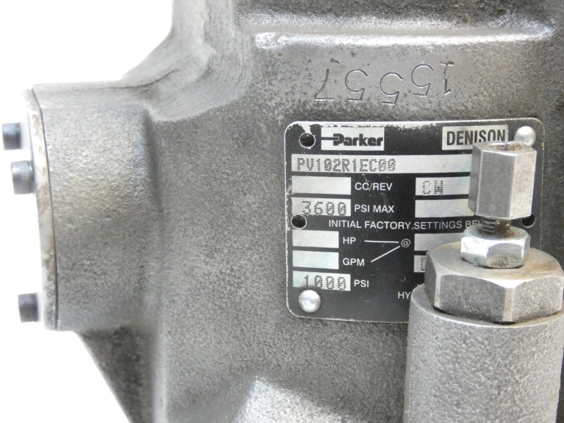 PARKER PV102R1EC00 3600PSI NSNP