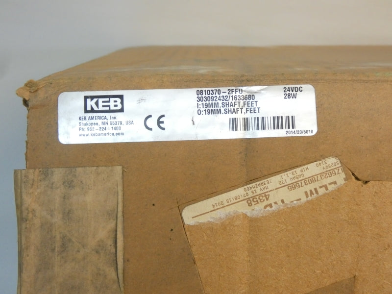 KEB 0810370-2FFU 24VDC NSMP