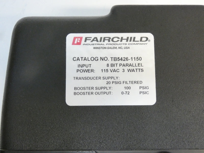 FAIRCHILD TB5426-1150 115VAC 100PSI NSMP