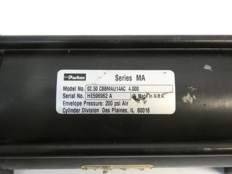 PARKER 02.50CBBMAU14AC4.000 200PSI UNMP
