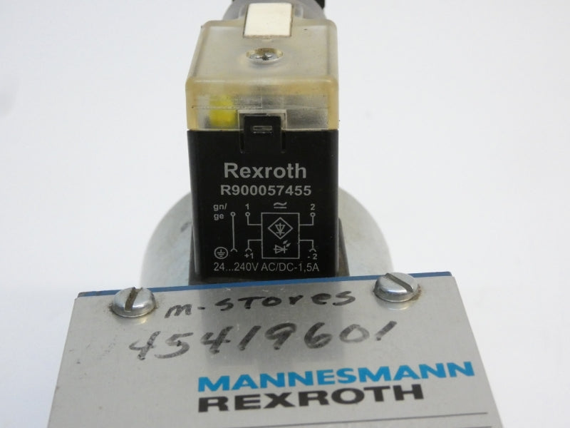 REXROTH 5-4WE10E32/CW110RN9Z55L/A08 RR00880085 24-240VAC/DC 1.5A NSNP