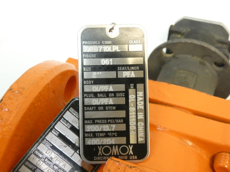 XOMOX 9RB710LPL 200PSI 2" NSNP