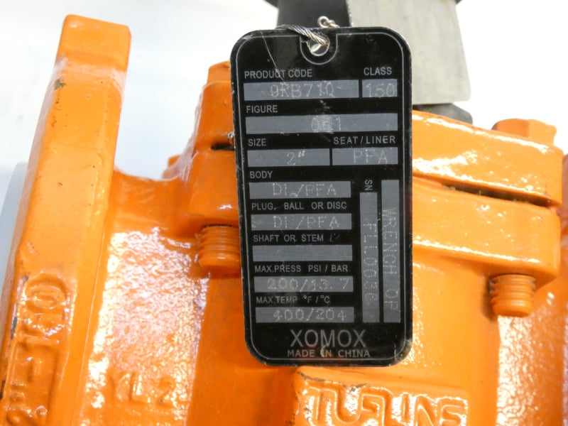 XOMOX 9RB710LPL 200PSI 2" NSNP