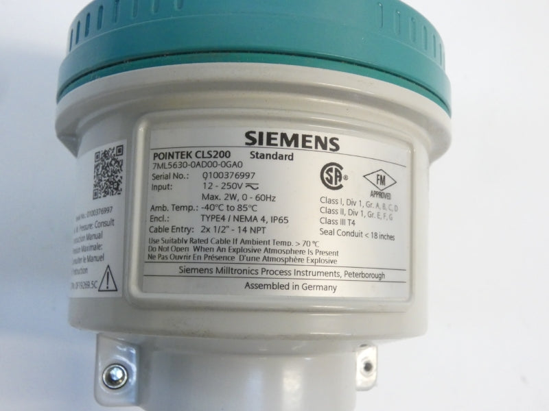 SIEMENS 7ML5630-0AD00-0GA0 12-250V 2-1/2" NSNP