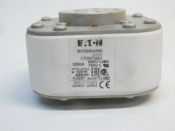 EATON 170M7063 690V 2500A (PKG OF 2) NSMP