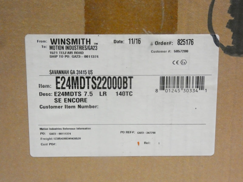 WINSMITH E24MDTS22000BT NSFS