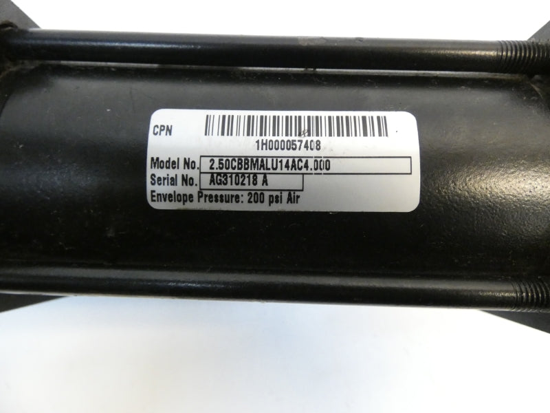 PARKER 2.50CBBMALU14AC4.000 200PSI NSNP