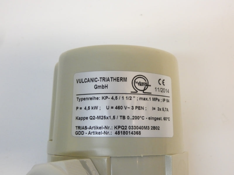 VULCANIC TRIATHERM KPQ2033040M32B02 460V 5.7A NSNP