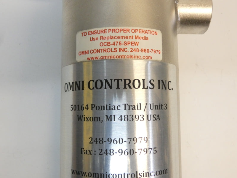 OMNI CONTROLS INC. OCB-475-SPEW NSNP
