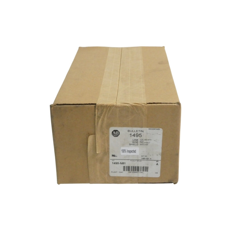 ALLEN BRADLEY 1495-N81 SER. A 200A (BR/WH) NSFS