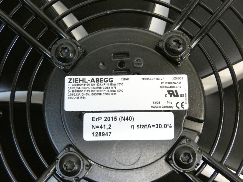ZIEHL ABEGG FE035-4DK.0C.V7 265/460V 0.75/0.43A NSMP