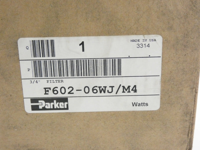 PARKER F602-06WJ/M4 250PSI NSMP